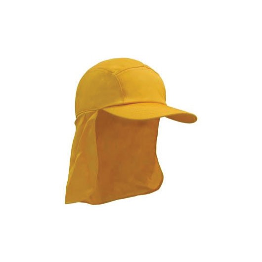 Poly Cotton Legionnaire Caps Gold